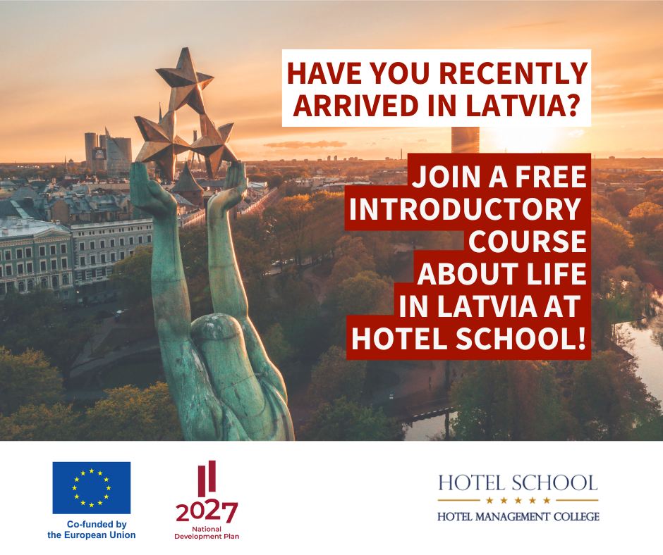 HOTEL SCHOOL Hotel Management College offers free integration courses for citizens of third countries